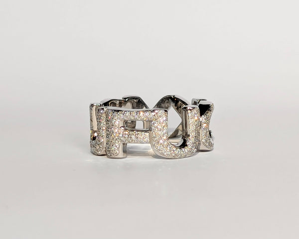 Diamond F*** You Ring