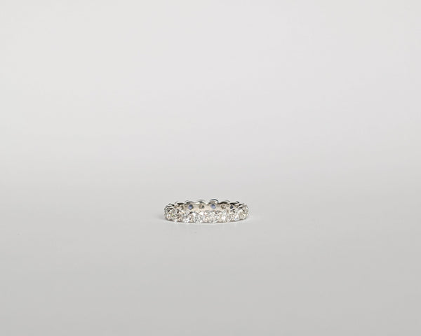 Round Diamond Eternity Band