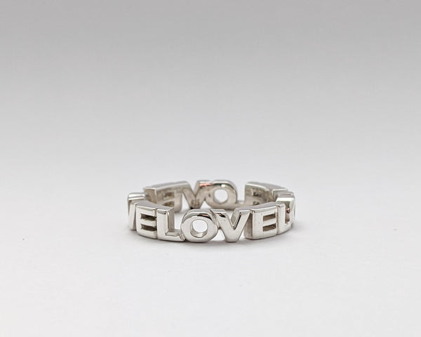 LOVE Ring in Silver